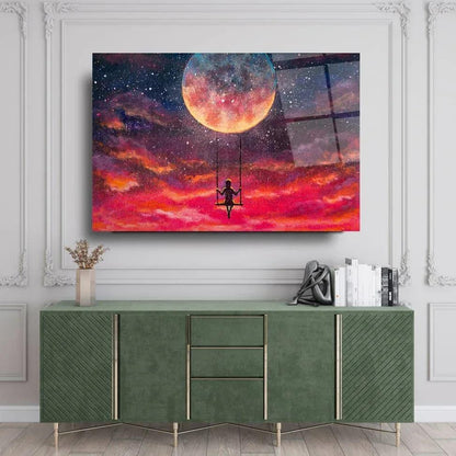 Freedom Glass Wall Art - LUXARTDECO