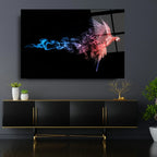 Parrot Glass Wall Art - LUXARTDECO