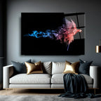 Parrot Glass Wall Art - LUXARTDECO