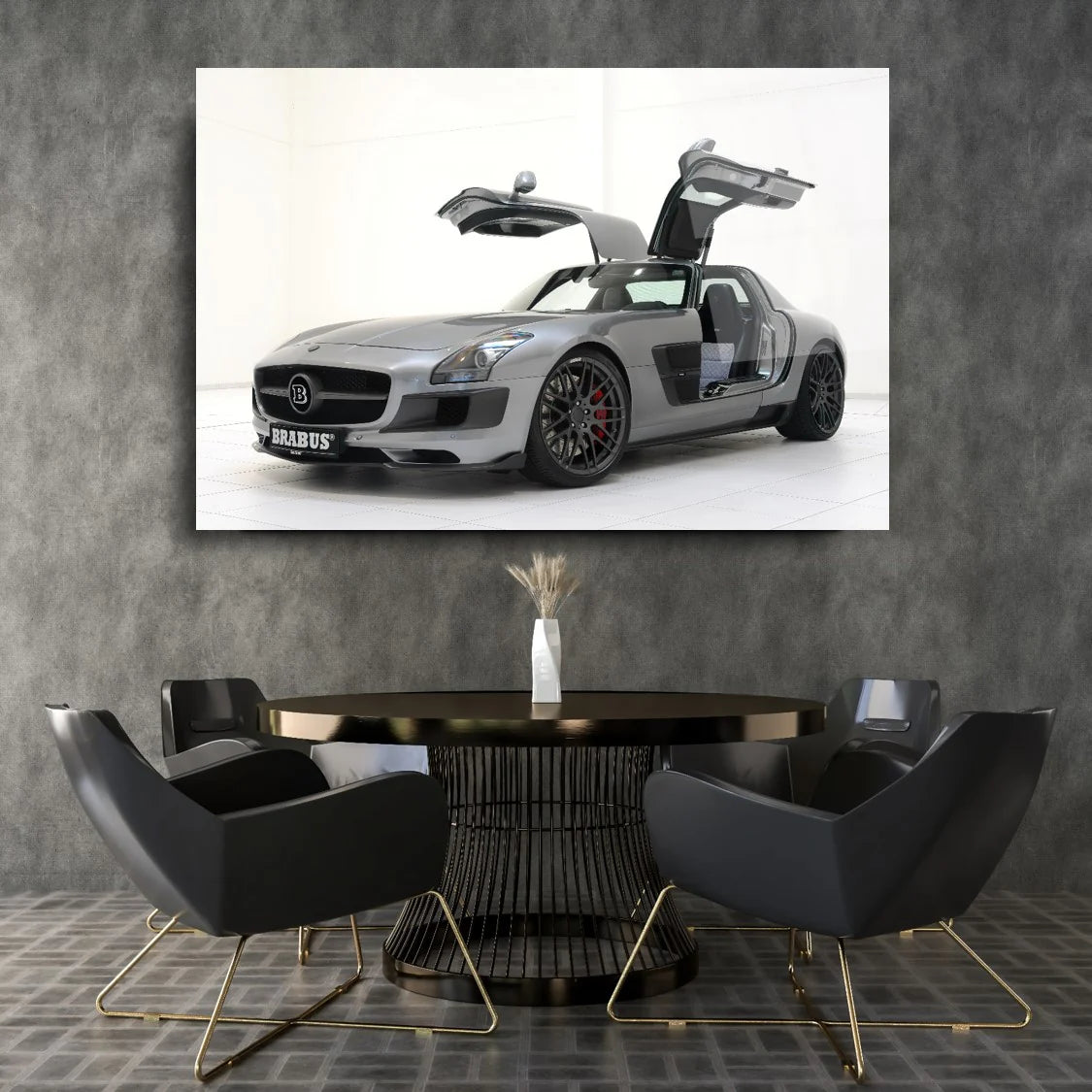 Brabus 700 Biturbo Tableau en Verre Trempé