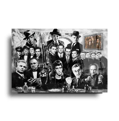 Al Pacino Glass Wall Art - LUXARTDECO