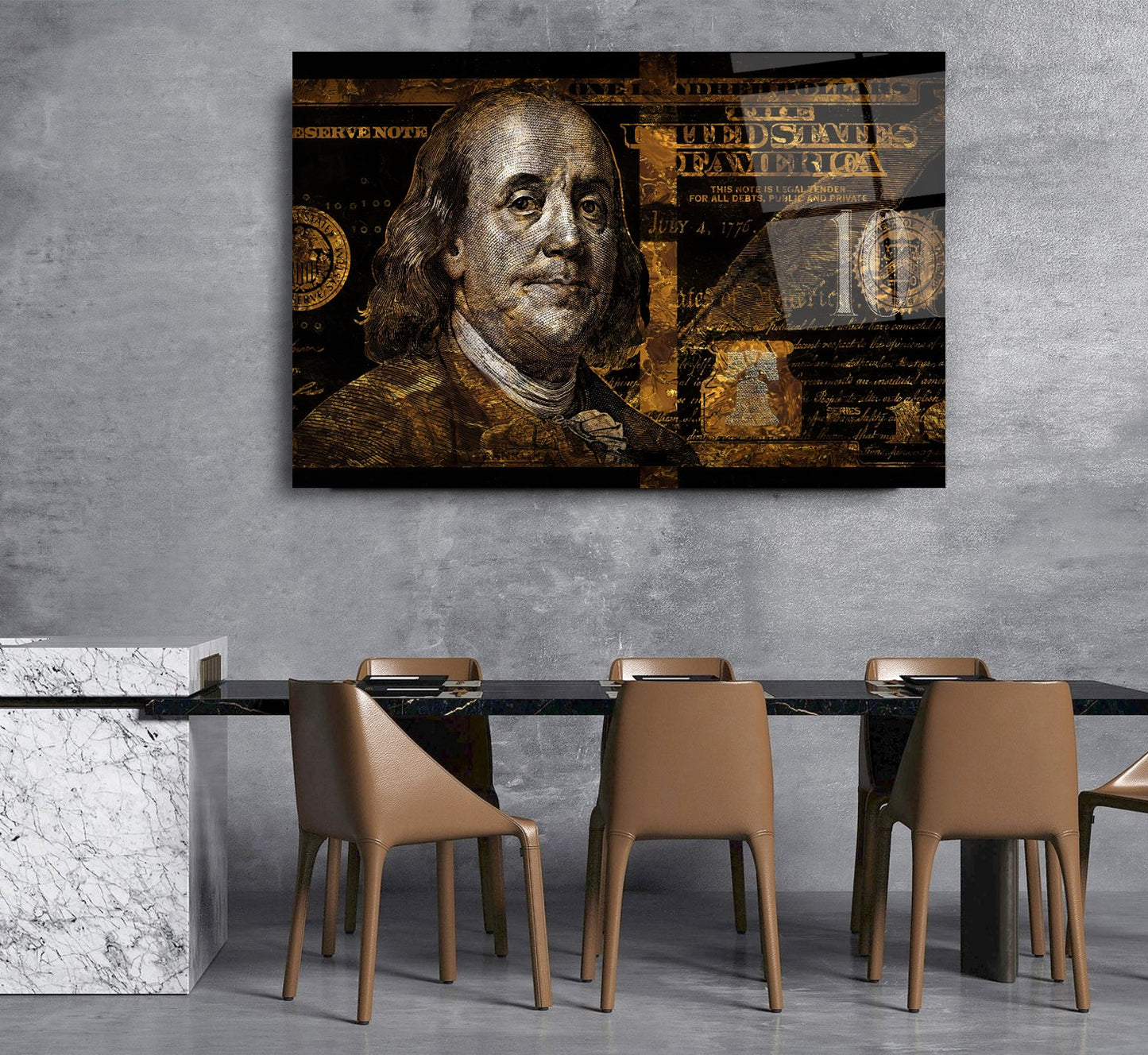 Tableau en verre trempé