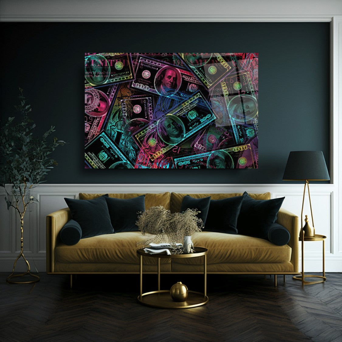 Tableau en verre trempé