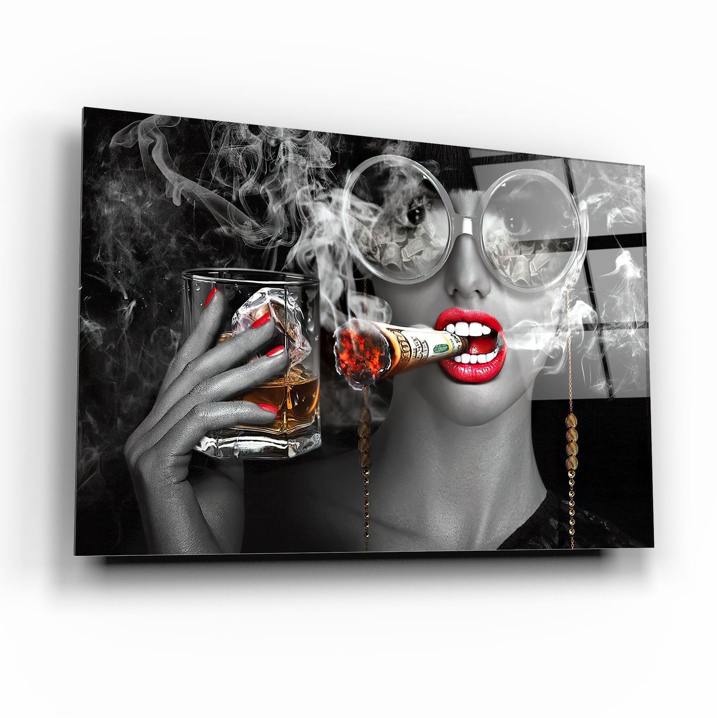 Tableau en verre trempé
