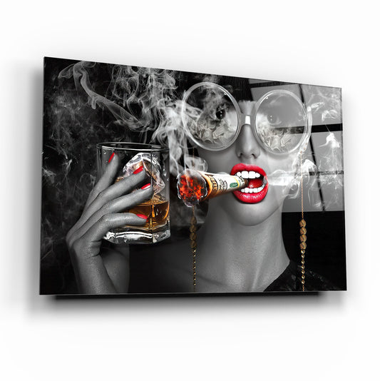 Tableau en verre trempé