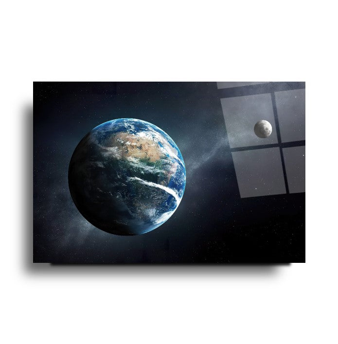 Art mural en verre Univers