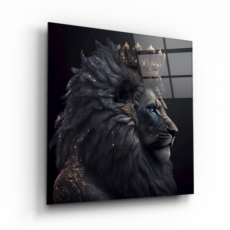 Lion King Glass Wall Art