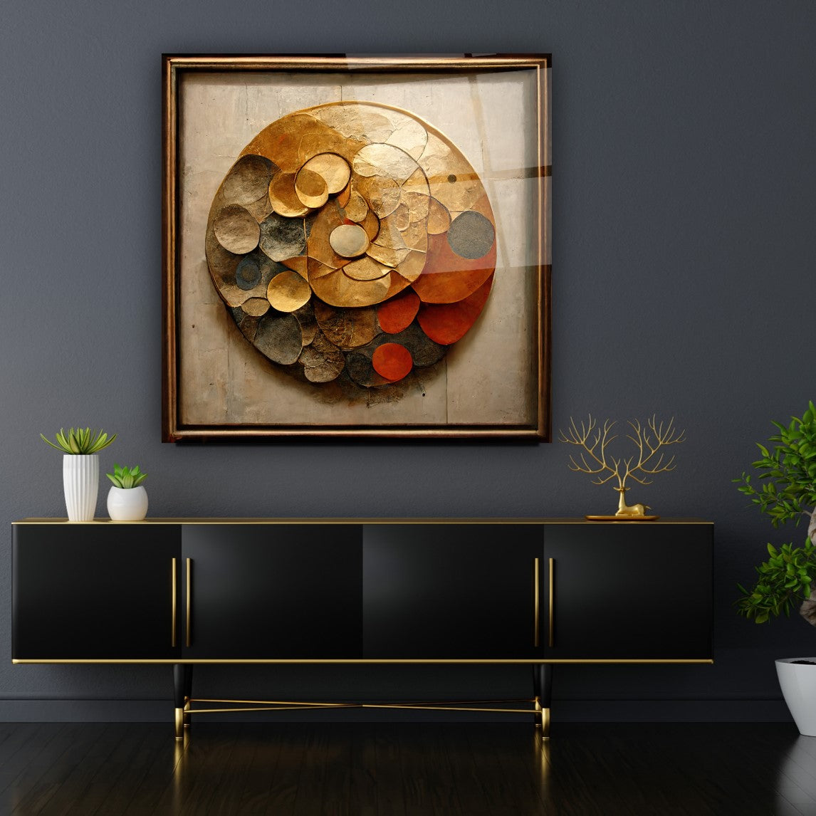 Tableau en verre trempé