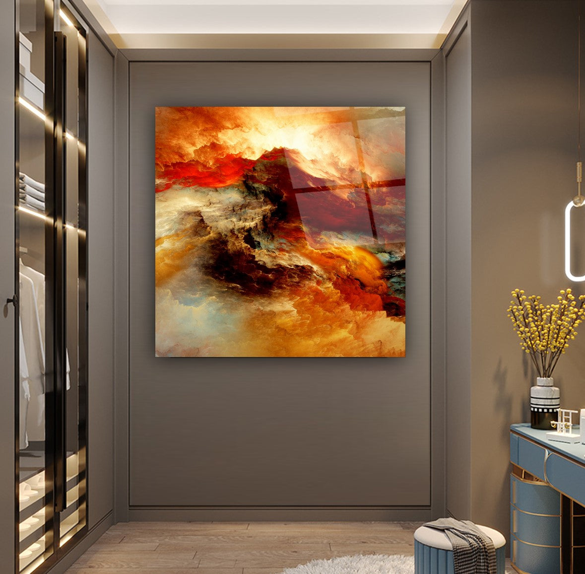 Tempered glass board