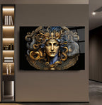 Medusa Glas Wall Art