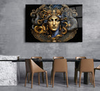 Medusa Glas Wall Art