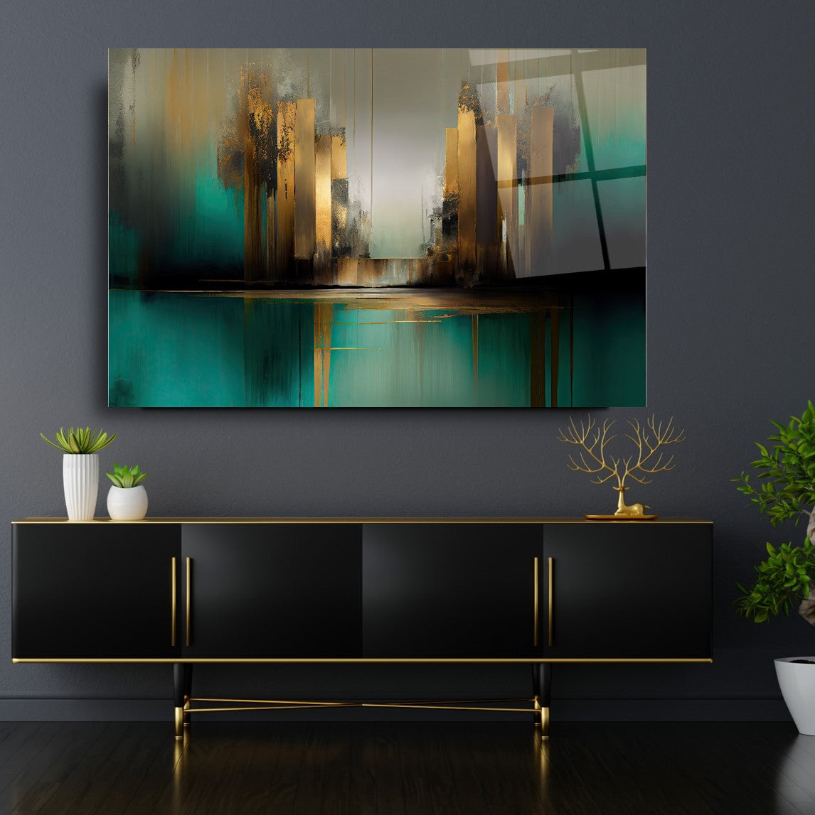 Tableau en verre trempé