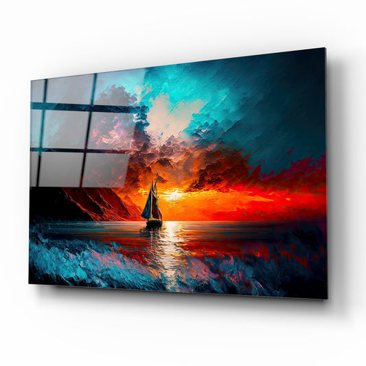 Tempered glass board