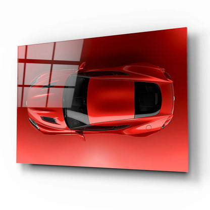 Aston Martin Quadro in Vetro Temperato