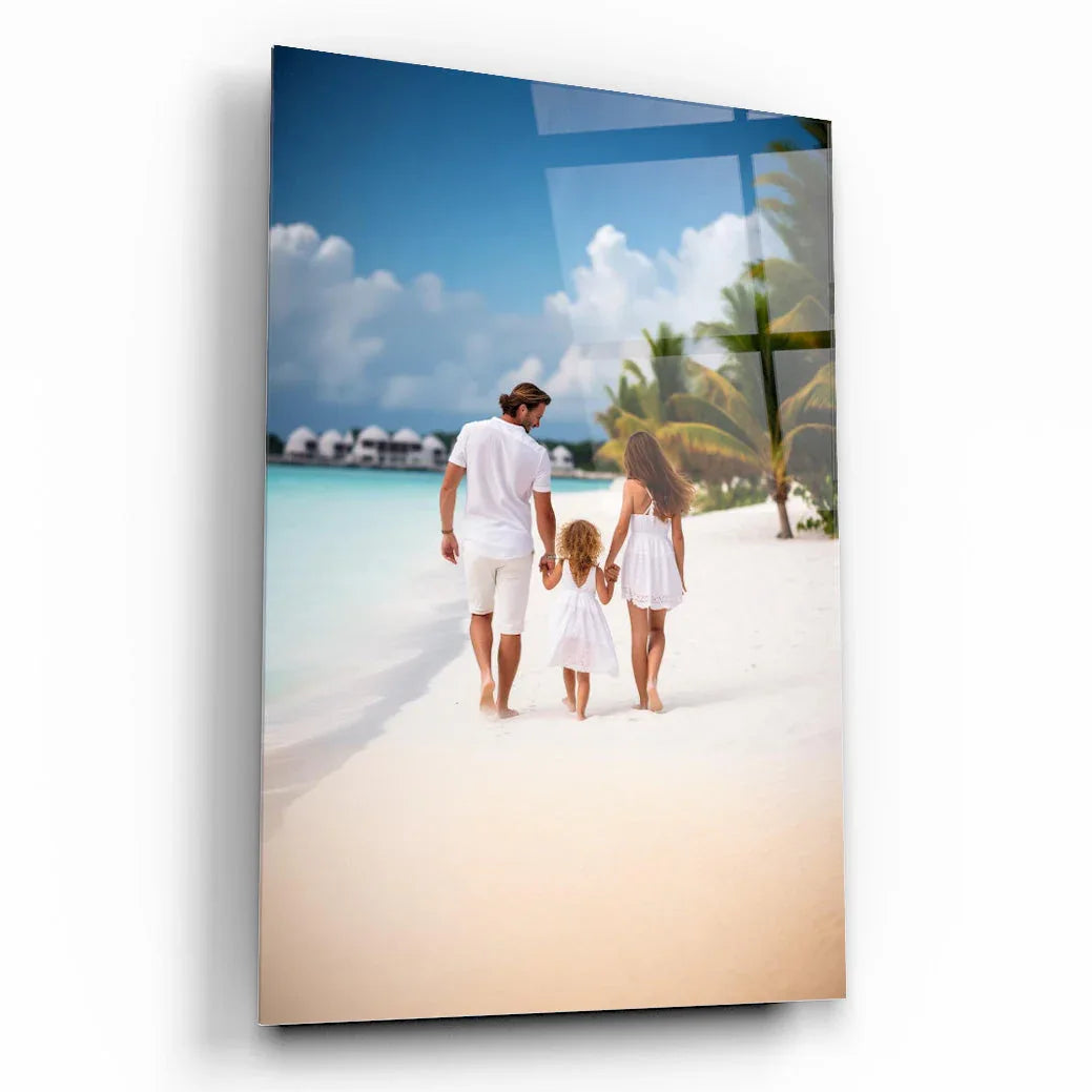 Rectangular Custom Print on Glass - LUXARTDECO
