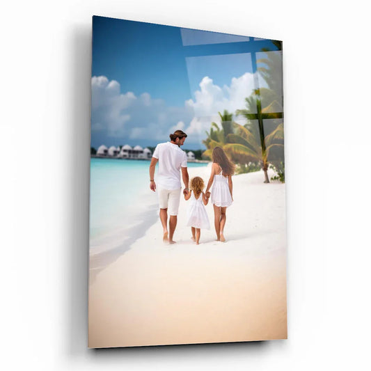 Rectangular Custom Print on Glass - LUXARTDECO