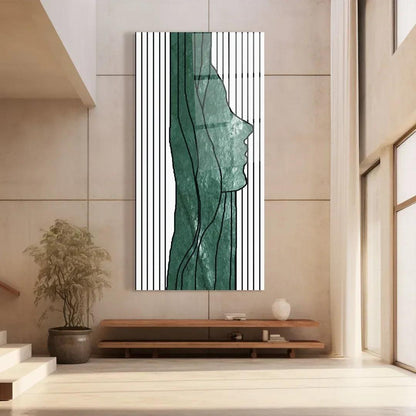 Abstract Glass Wall Art - LUXARTDECO