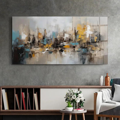 Abstract Glass Wall Art - LUXARTDECO