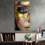 Décoration murale en verre Eyeliner