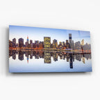 Art mural en verre de New York 