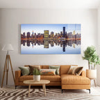 Art mural en verre de New York 