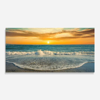 Sunset Glass Wall Art - LUXARTDECO