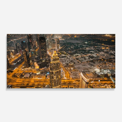 Dubai Glass Wall Art - LUXARTDECO