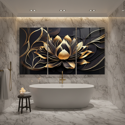 T-73 nel bagno luxury in marmo
