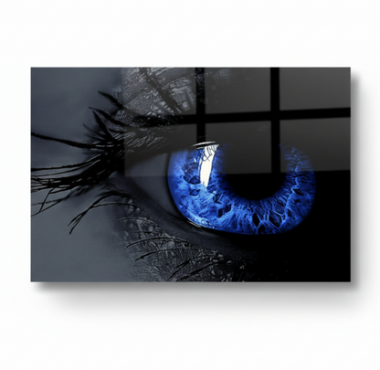 Blue Eye Glass Wall Art