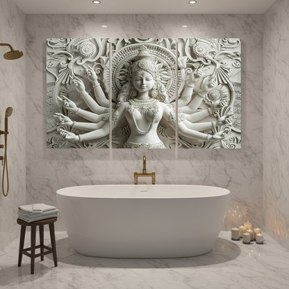 T-25 nel bagno luxury in marmo