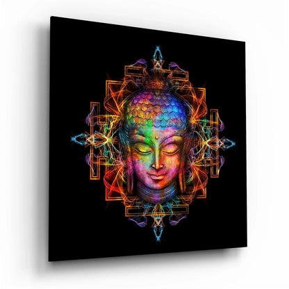 Buddha Glass Wall Art - LUXARTDECO