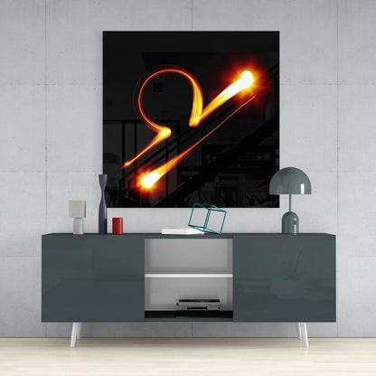 Horoscopes - Libra Glass Wall Art - LUXARTDECO