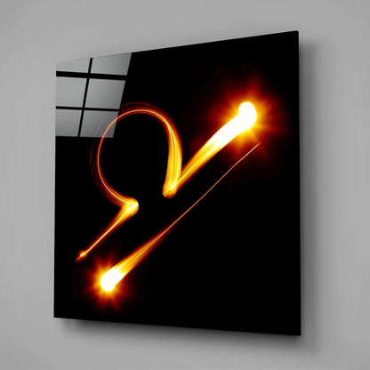 Horoscopes - Libra Glass Wall Art - LUXARTDECO