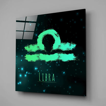 Horoscopes - Libra Glass Wall Art - LUXARTDECO