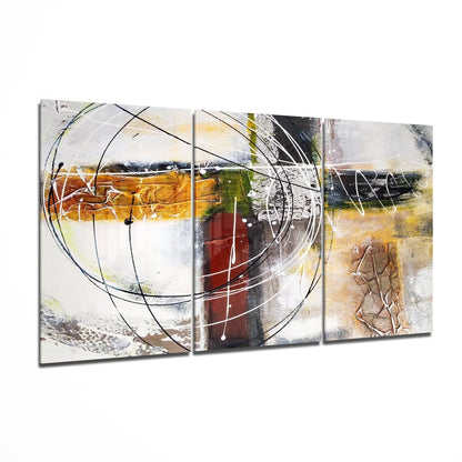Here Glass Wall Art - LUXARTDECO