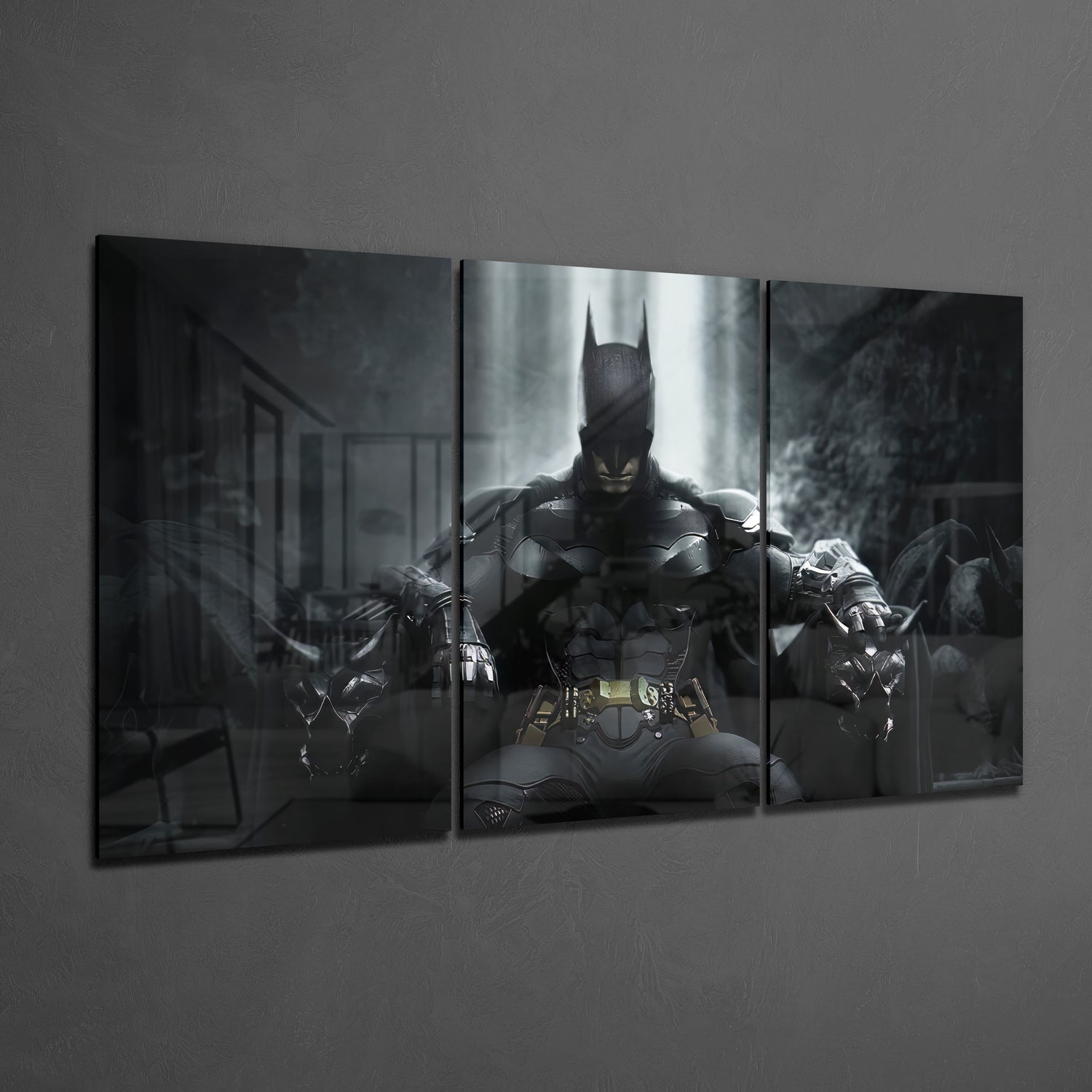Iconic Batman Mega Glass Wall Art