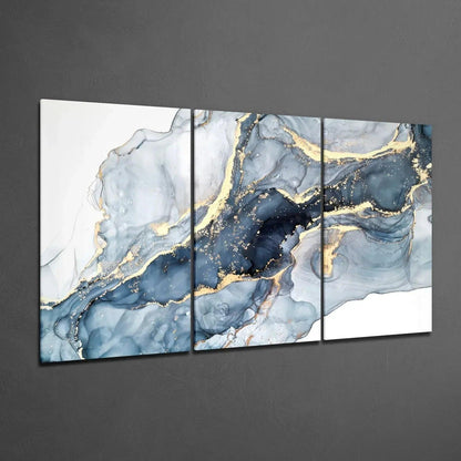 Marbellous Mega Glass Wall Art - LUXARTDECO