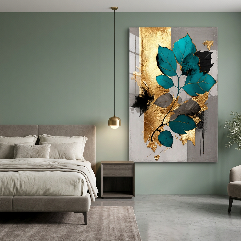 Mockup camera da letto