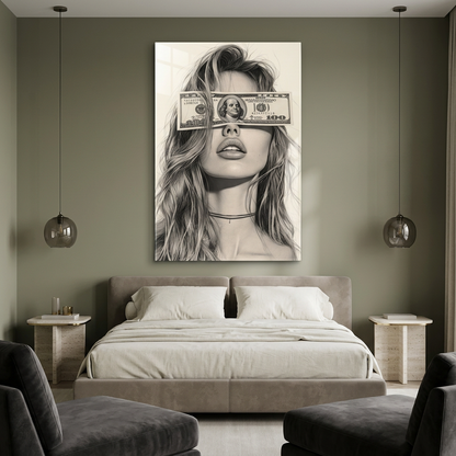 Mockup camera da letto