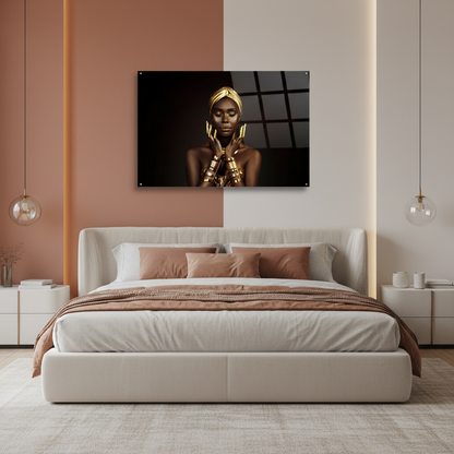 Mockup camera orizzontale