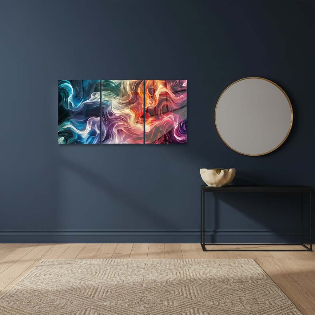 Mockup ingresso blu notte