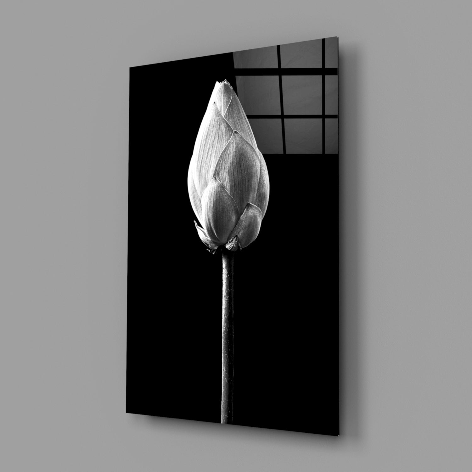 Flower Glass Wall Art