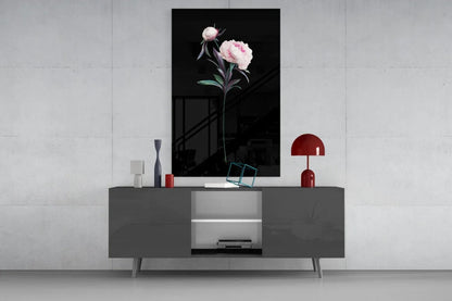 Flower Glass Wall Art - LUXARTDECO