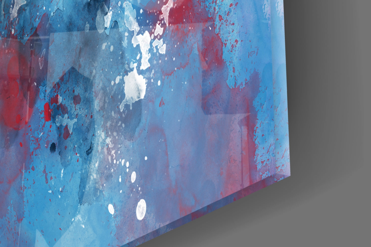 Illustration Dock Glass Wall Art