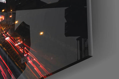 City Landscape Glass Wall Art - LUXARTDECO