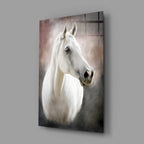 Horse Glass Wall Art - LUXARTDECO