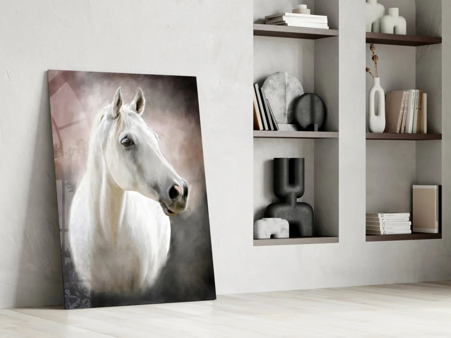 Horse Glass Wall Art - LUXARTDECO