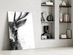 Deer Glass Wall Art - LUXARTDECO