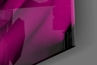 Rose Glass Wall Art - LUXARTDECO