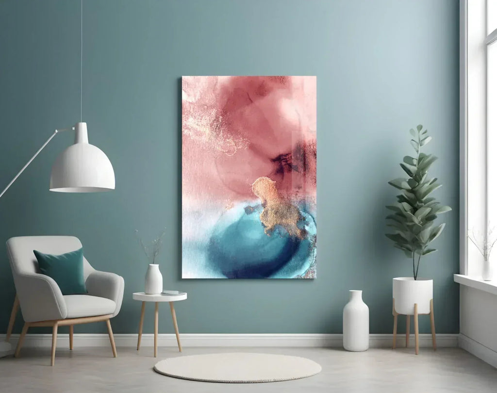 Abstract Glass Wall Art - LUXARTDECO